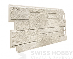 Fasádní obklad - panel SOLID SANDSTONE SA100 - 014 bílý pískovec