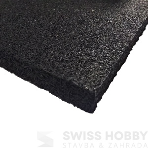 Antivibrační elastická tlumící rohož (deska) z drásaniny F700, FLOMA - délka 200 cm, šířka 100 cm