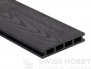 Terasové prkno WPC Guttadeck - dark grey Terasové prkno WPC Guttadeck - dark grey