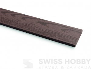Guttafence WPC plotovka rovná 72 x 11 x 1000 mm tmavě hnědá Guttafence WPC plotovka rovná 72 x 11 x 1000 mm tmavě hnědá