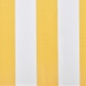 Zahradní markýza terasová markýza 2950 x 2000 mm bílá / žlutá