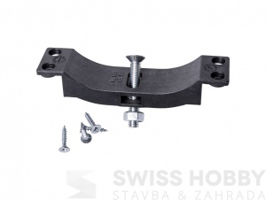 Zámek mříže pro odvodňovací žlab Taurus zámek mříže Block 200 mm černá Zámek mříže pro odvodňovací žlab Taurus zámek mříže Block 200 mm černá