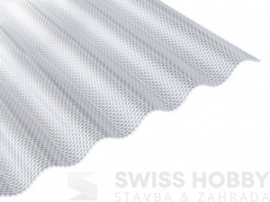 Polykarbonátová vlnitá deska Palram WBH STRONG - čirá Polykarbonátová vlnitá deska Palram WBH STRONG - čirá