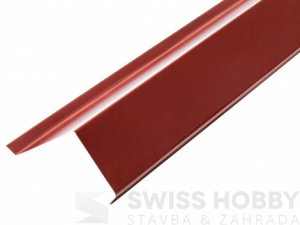 Štítové lemování Classic vrchní 2000 mm RAL 3011 červená Štítové lemování Classic vrchní 2000 mm RAL 3011 červená
