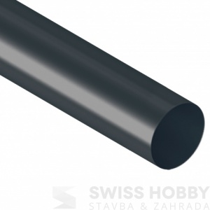 Lakovaný okapový svod 3 m x 100 mm RAL 7016 antracit Lakovaný okapový svod 3 m x 100 mm RAL 7016 antracit