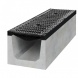 Betonový žlab D400 s litinovou mříží H200 (1000 x 150 x 150 mm)