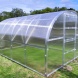 Zahradní skleník z polykarbonátu Baltik 8 x 3 m