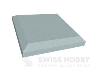 Krytka plotového sloupku DuoFuse DF1C11 - kamenná šedá Krytka plotového sloupku DuoFuse DF1C11 - kamenná šedá