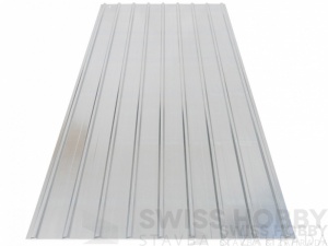 Trapézový plech Guttatop T12 - 2500 x 910 mm - pozink Trapézový plech Guttatop T12 - 2500 x 910 mm - pozink