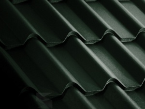 Plechová krytina taška Aria Ultramat - zelená