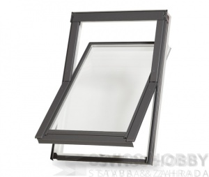 Plastové střešní okno RoofLITE PLUS SOLID PVC M4A 78 x 98 cm Plastové střešní okno RoofLITE PLUS SOLID PVC M4A 78 x 98 cm