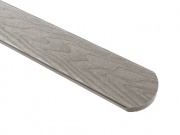 Plotové prkno WPC Grey - oblé