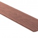 Plotové prkno WPC Teak - oblé