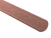 Plotové prkno WPC Teak - oblé