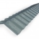 Hřebenáč PVC trapéz 70 x 18 - 1090 x 300 mm, průhledný