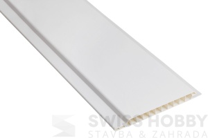 Plastové palubky Color Premium P100 /10cm/ - 01 bílá Plastové palubky Color Premium P100 /10cm/ - 01 bílá